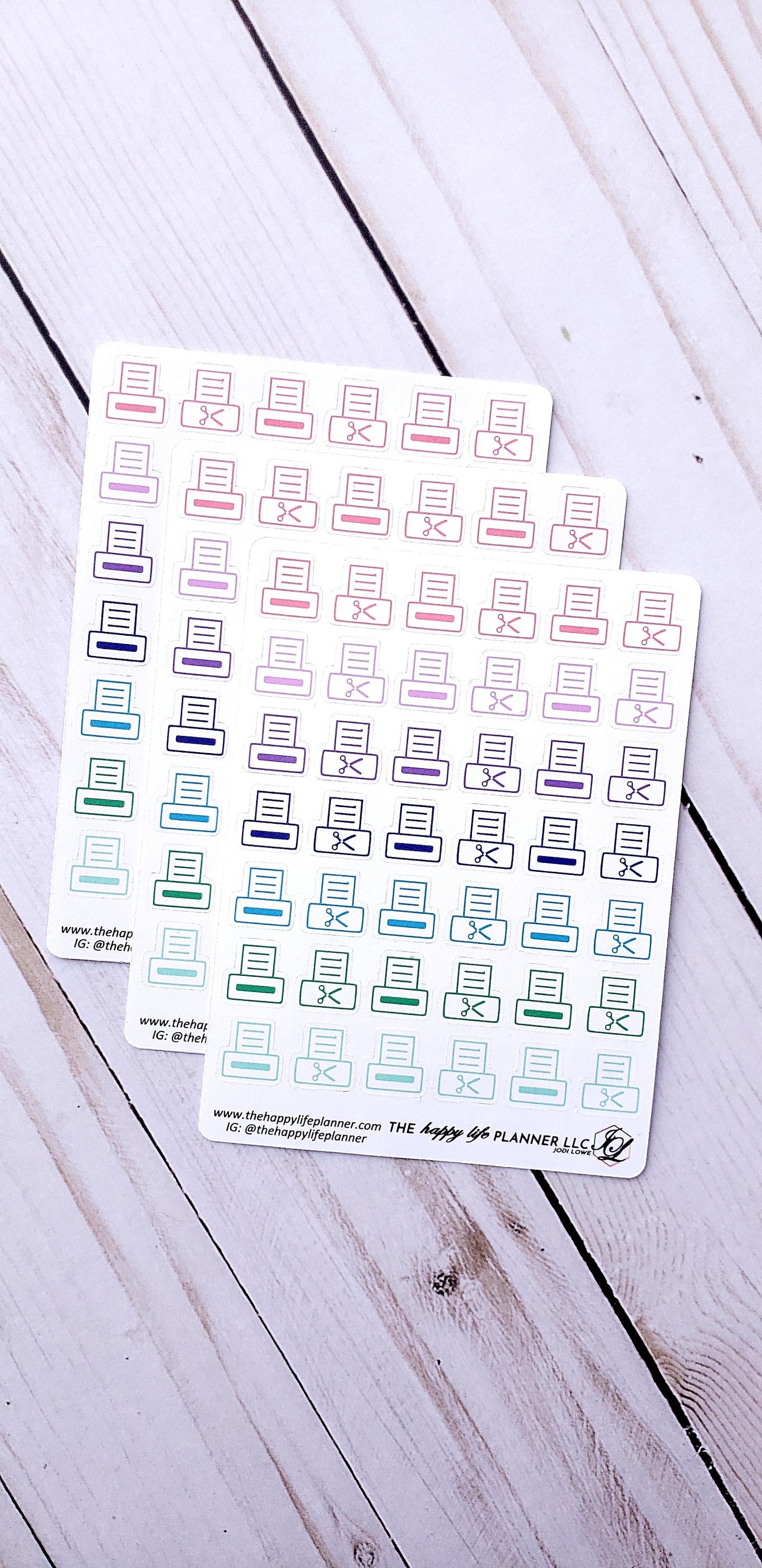Print and cut planner stickers, print and cut orders stickers, planner stickers, functional stickers