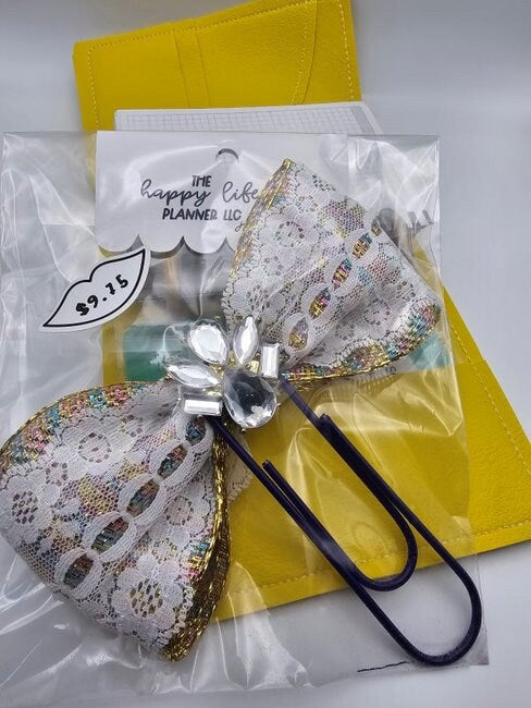 Planner paperclip, Bookmark