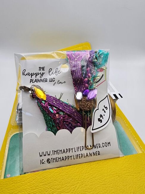 Planner paperclip, planner charm