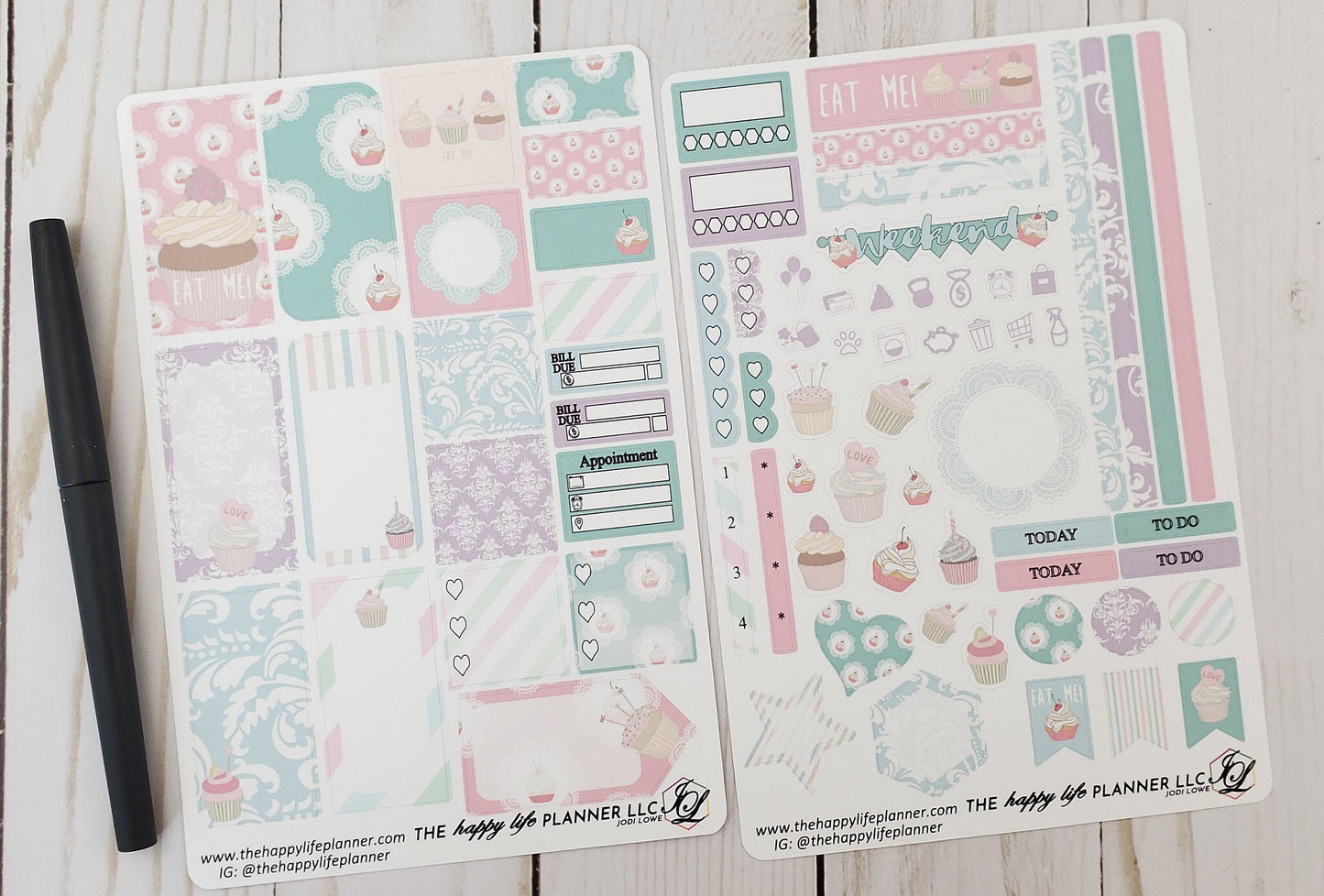 MINI Weekly Planner Sticker Kit, MINI Happy Planner Sticker Kit, Planner stickers, weekly stickers. Read Description!