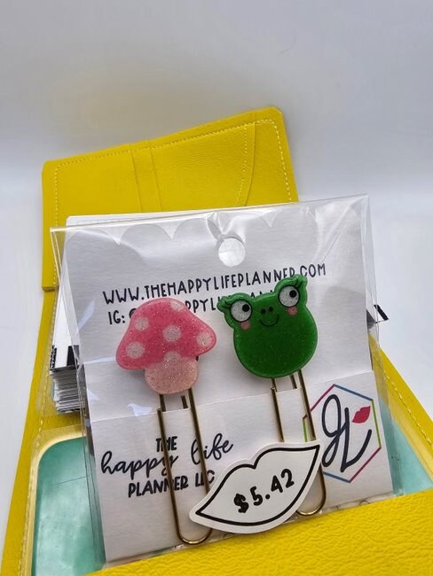 Planner paperclip, Bookmark