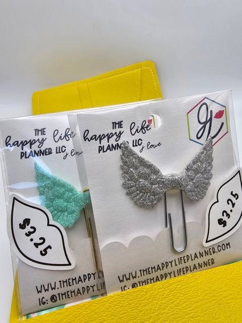 Planner paperclip, Bookmark