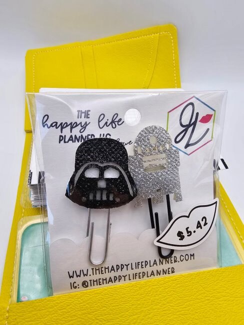 Planner paperclip, Bookmark