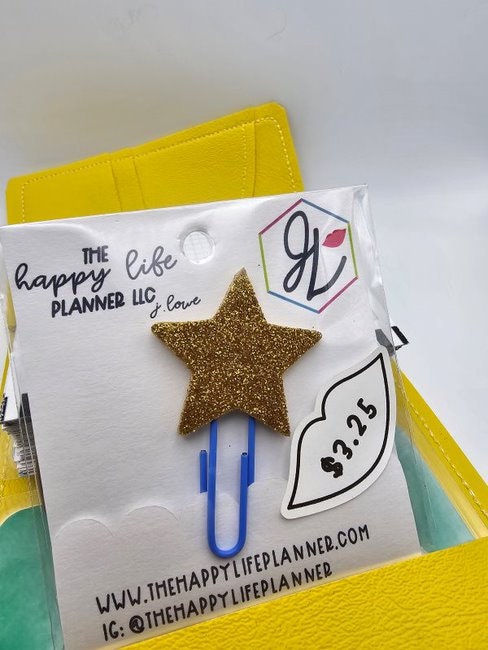 Planner paperclip, Bookmark