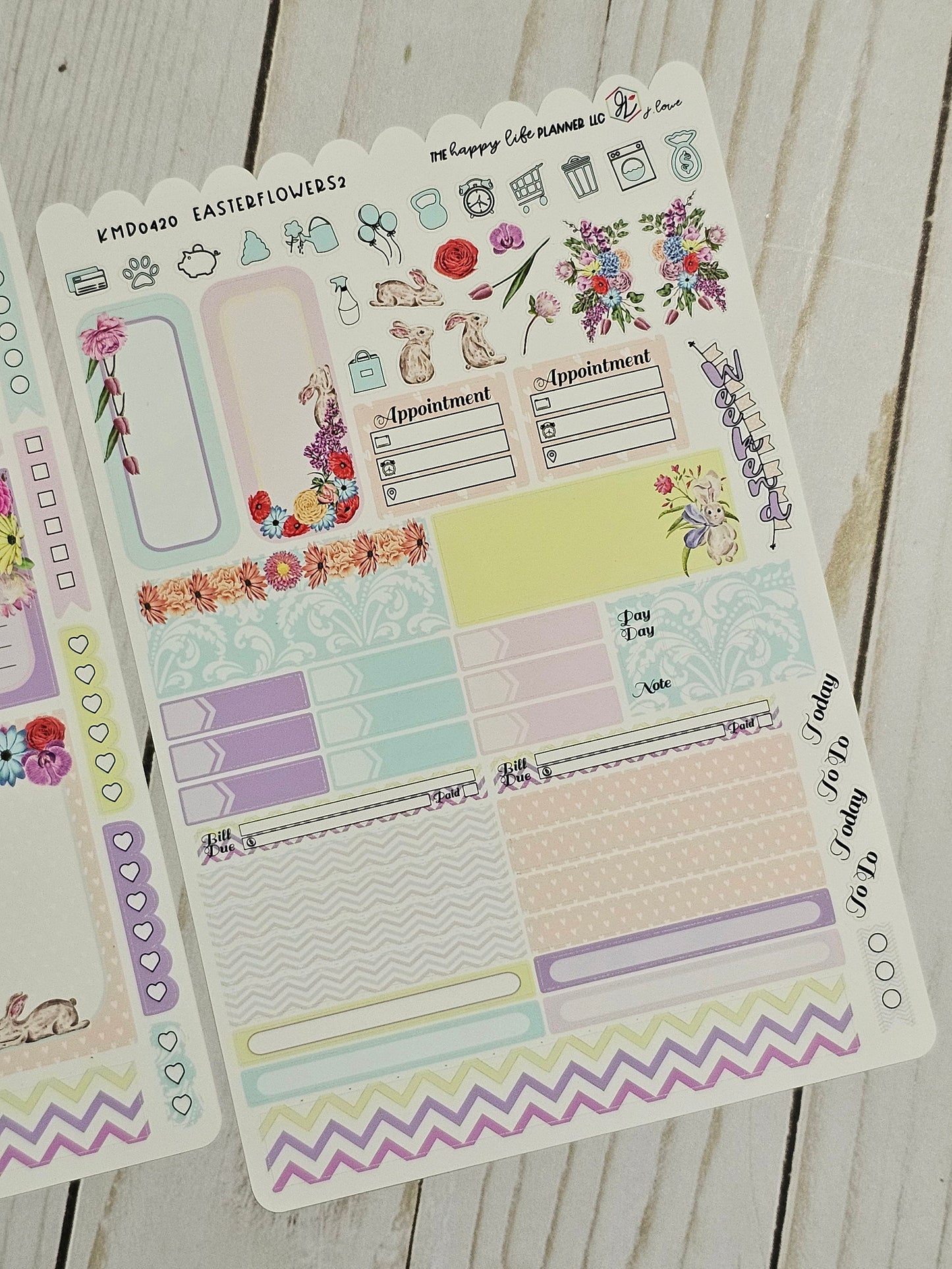 MINI Weekly Planner Sticker Kit, MINI Happy Planner Sticker Kit, Planner stickers, weekly stickers. Read Description!