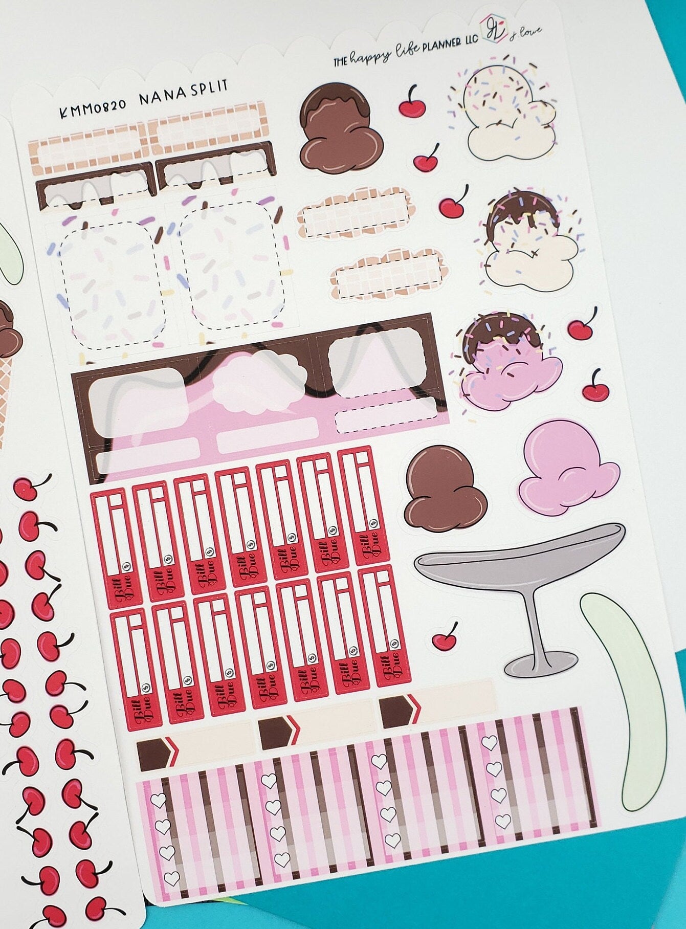 MINI Monthly Planner Sticker Kit, MINI Happy Planner Sticker Kit, Planner stickers, monthly sticker kit, monthly kit. Read Description!