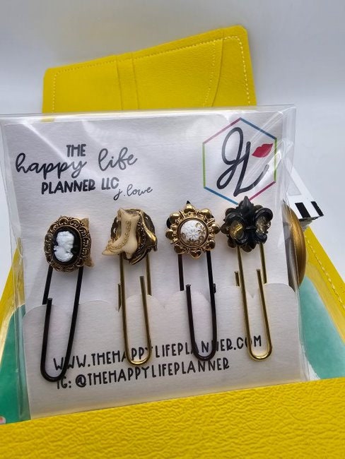 Planner paperclip, Bookmark