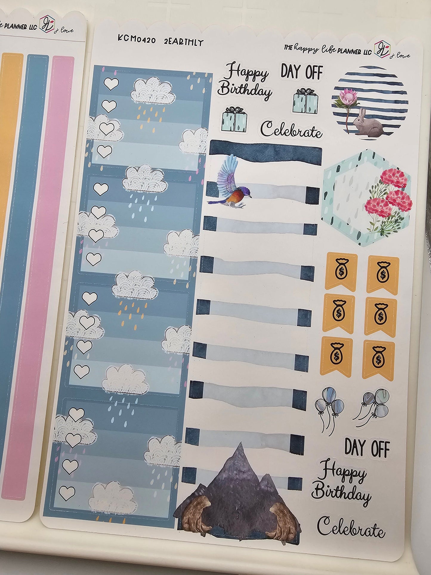 CLASSIC Monthly Planner Sticker Kit, Classic Monthly Happy Planner Sticker Kit, Planner stickers, sticker kit. READ Description!