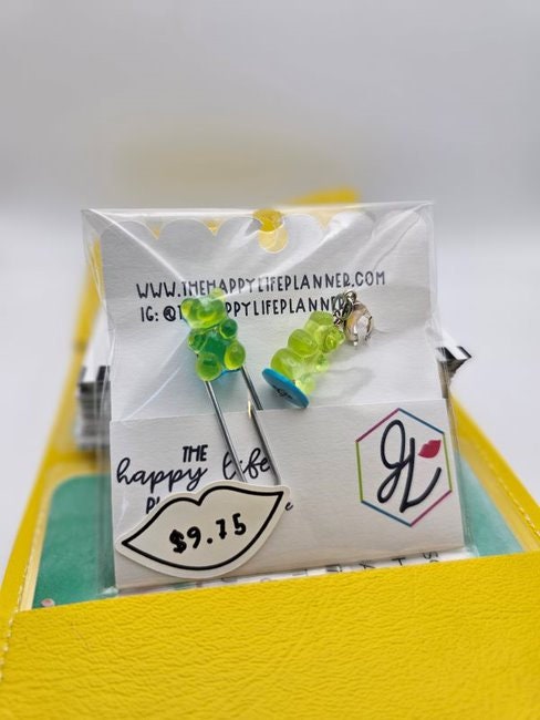 Planner paperclip, planner charm