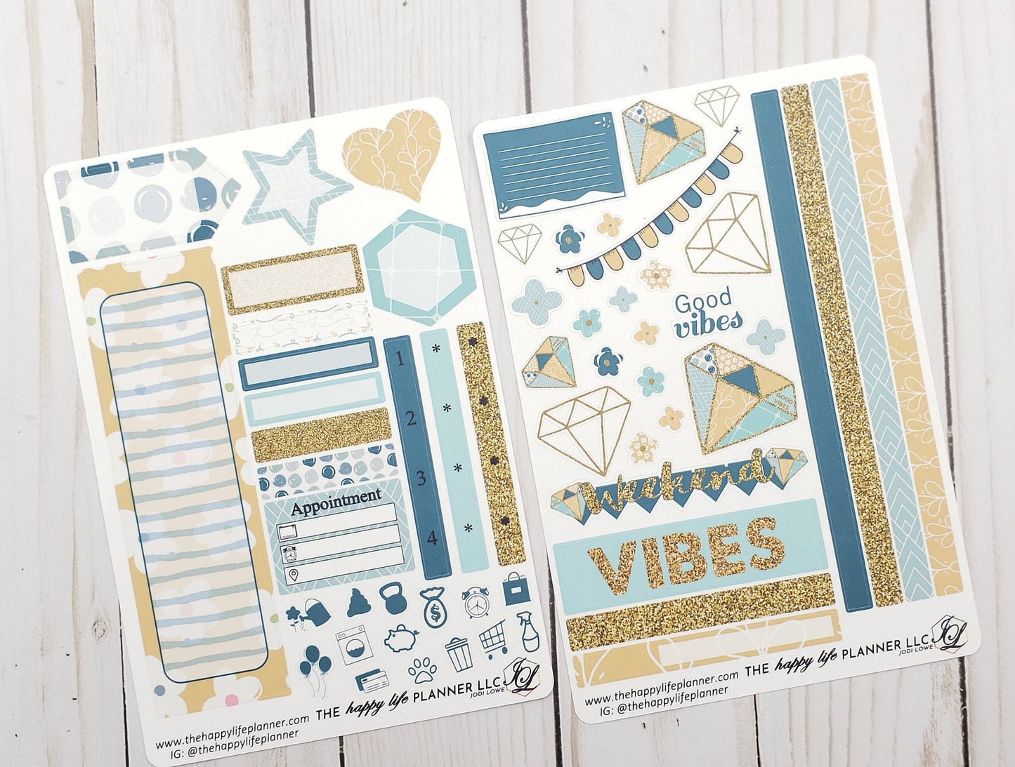 CLASSIC Weekly Planner Sticker Kit, CLASSIC Happy Planner Sticker Kit, Planner stickers, weekly stickers. Read Description!