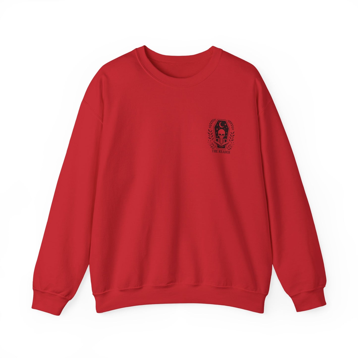 Dark Romance Reader Sweatshirt, Book Lover Gift, Cozy Reading Apparel, Spooky Aesthetic Crewneck, Fairy Tale Sweatshirt
