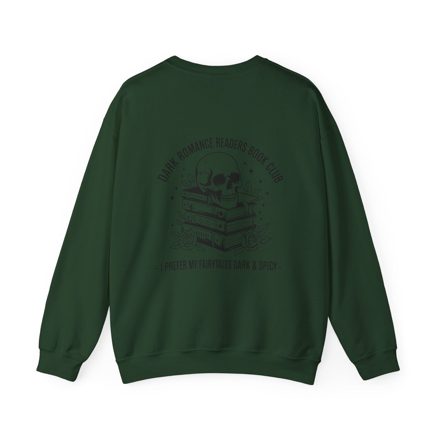 Dark Romance Reader Sweatshirt, Book Lover Gift, Cozy Reading Apparel, Spooky Aesthetic Crewneck, Fairy Tale Sweatshirt