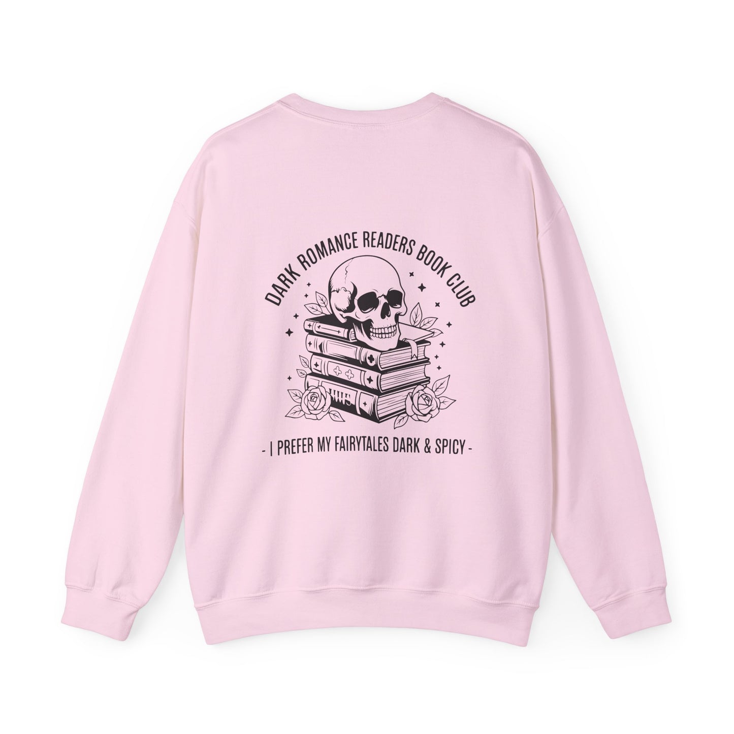 Dark Romance Reader Sweatshirt, Book Lover Gift, Cozy Reading Apparel, Spooky Aesthetic Crewneck, Fairy Tale Sweatshirt