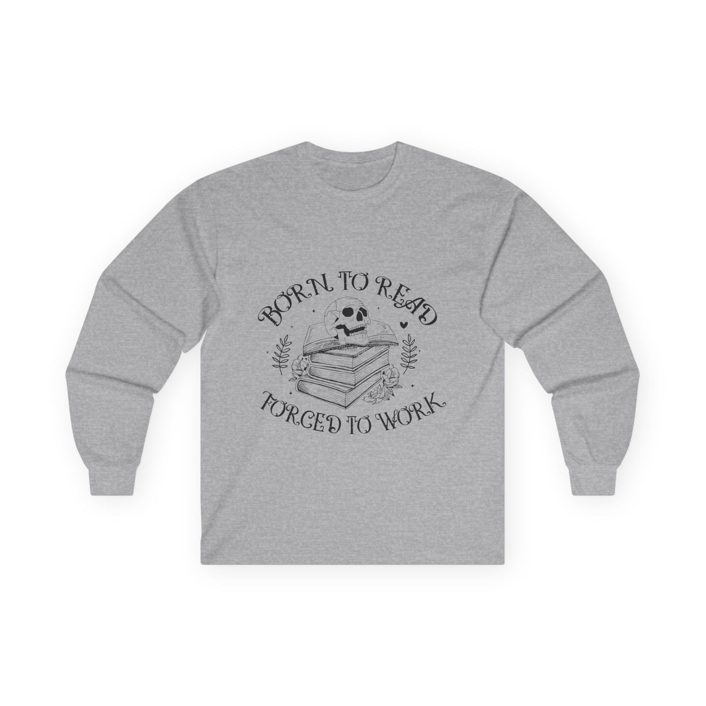 Literary Themed Long Sleeve Tee, Book Lover's Gift, Reading Shirt, Cozy Apparel, Perfect for Book Clubs, Gift for Readers