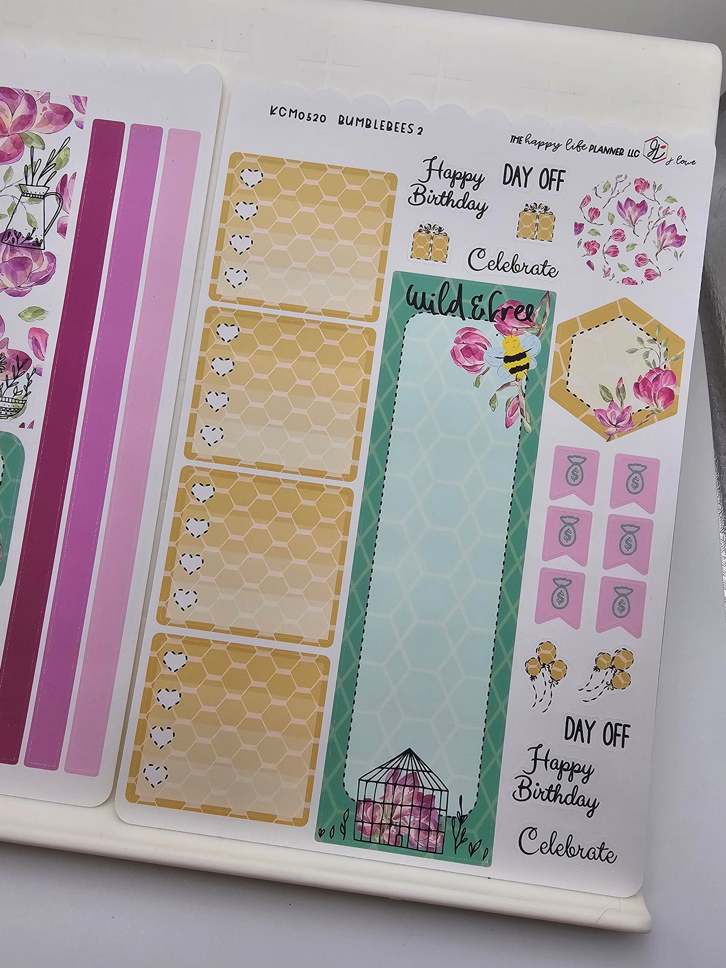 CLASSIC Monthly Planner Sticker Kit, Classic Monthly Happy Planner Sticker Kit, Planner stickers, sticker kit. READ Description!