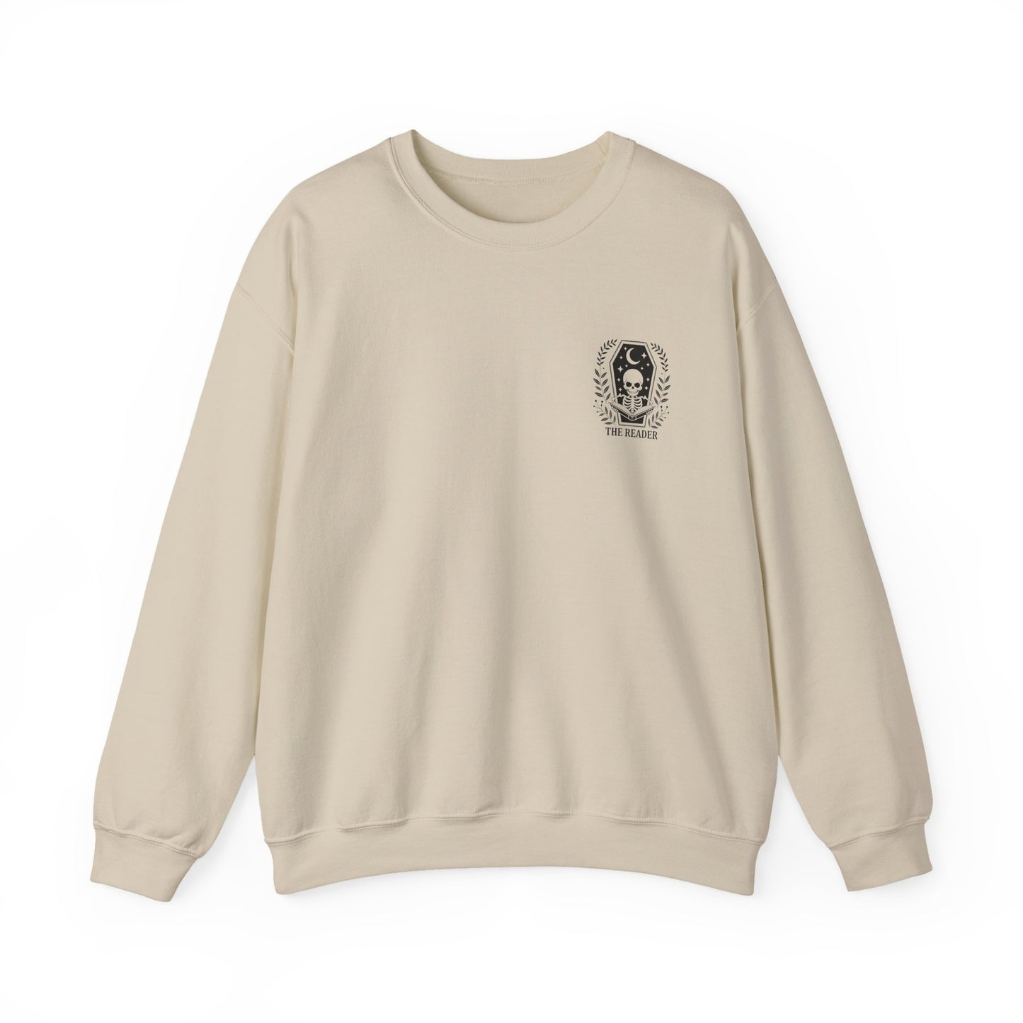 Dark Romance Reader Sweatshirt, Book Lover Gift, Cozy Reading Apparel, Spooky Aesthetic Crewneck, Fairy Tale Sweatshirt