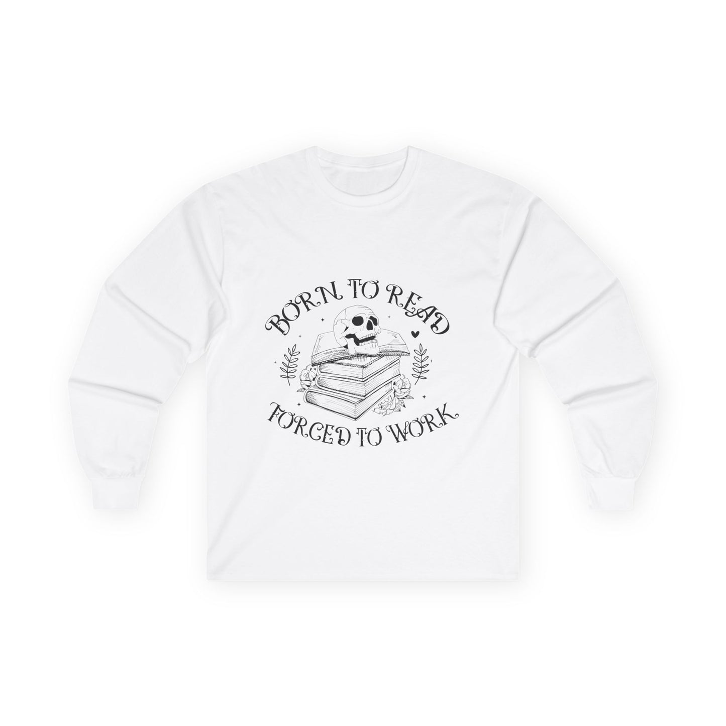 Literary Themed Long Sleeve Tee, Book Lover's Gift, Reading Shirt, Cozy Apparel, Perfect for Book Clubs, Gift for Readers