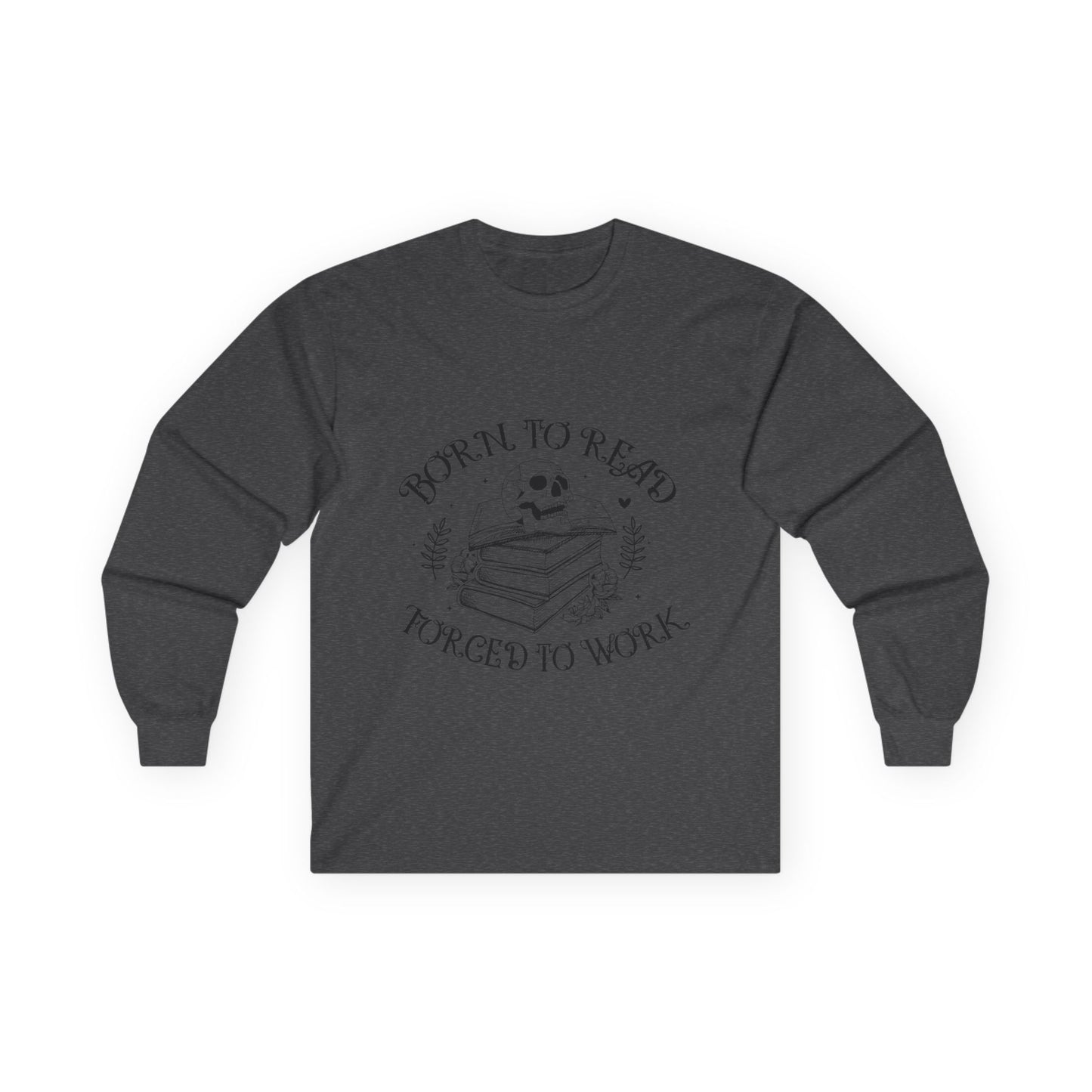 Literary Themed Long Sleeve Tee, Book Lover's Gift, Reading Shirt, Cozy Apparel, Perfect for Book Clubs, Gift for Readers