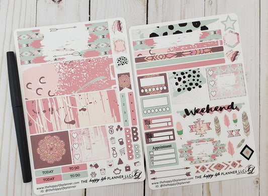 MINI Weekly Planner Sticker Kit, MINI Happy Planner Sticker Kit, Planner stickers, weekly stickers. Read Description!