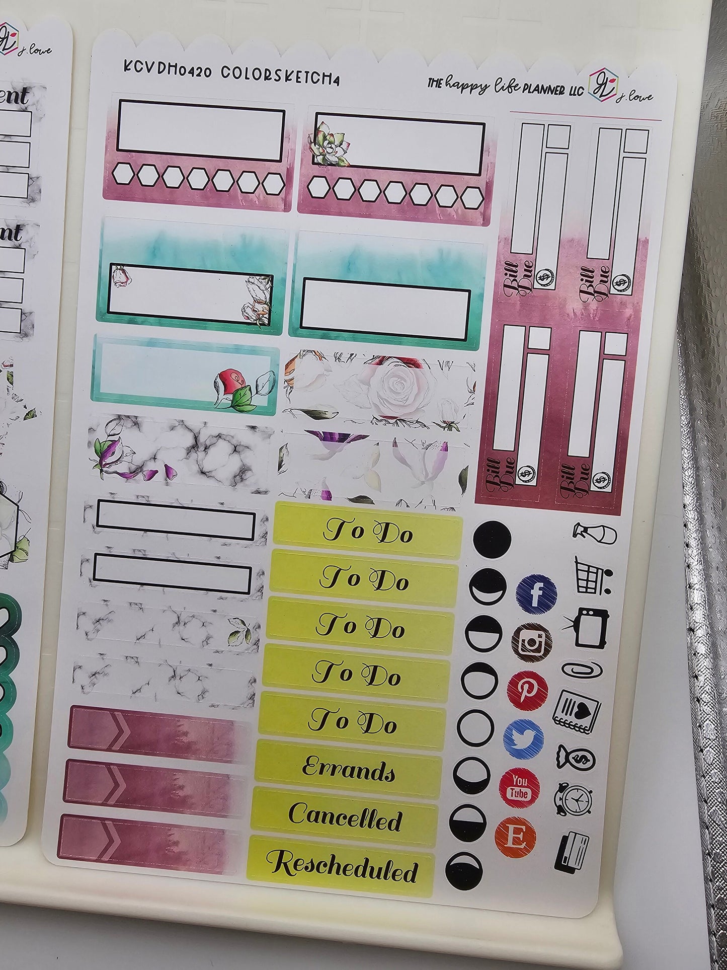 CLASSIC Weekly Planner Sticker Kit, CLASSIC Happy Planner Sticker Kit, Planner stickers, weekly stickers. Read Description!