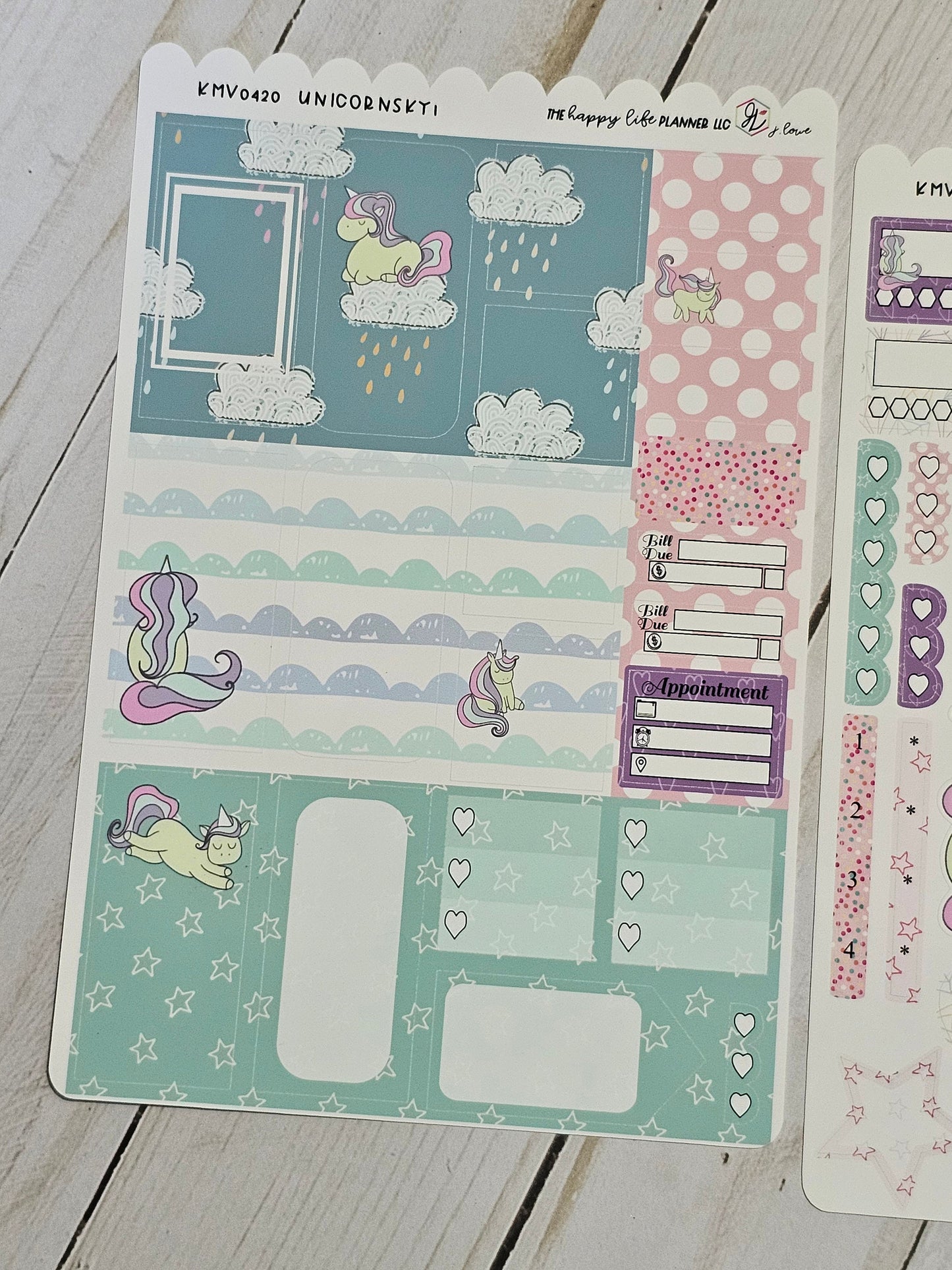 MINI Weekly Planner Sticker Kit, MINI Happy Planner Sticker Kit, Planner stickers, weekly stickers. Read Description!