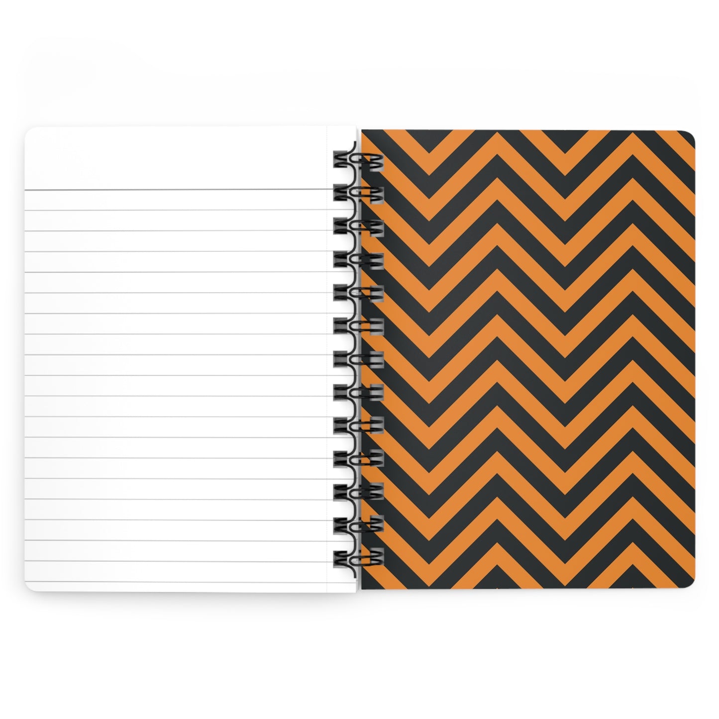 Halloween Spiral Bound Journal, Spooky Notebook for Writers, Ghosts & Bats Design, Perfect for Fall Celebrations, Halloween Planner, [...]