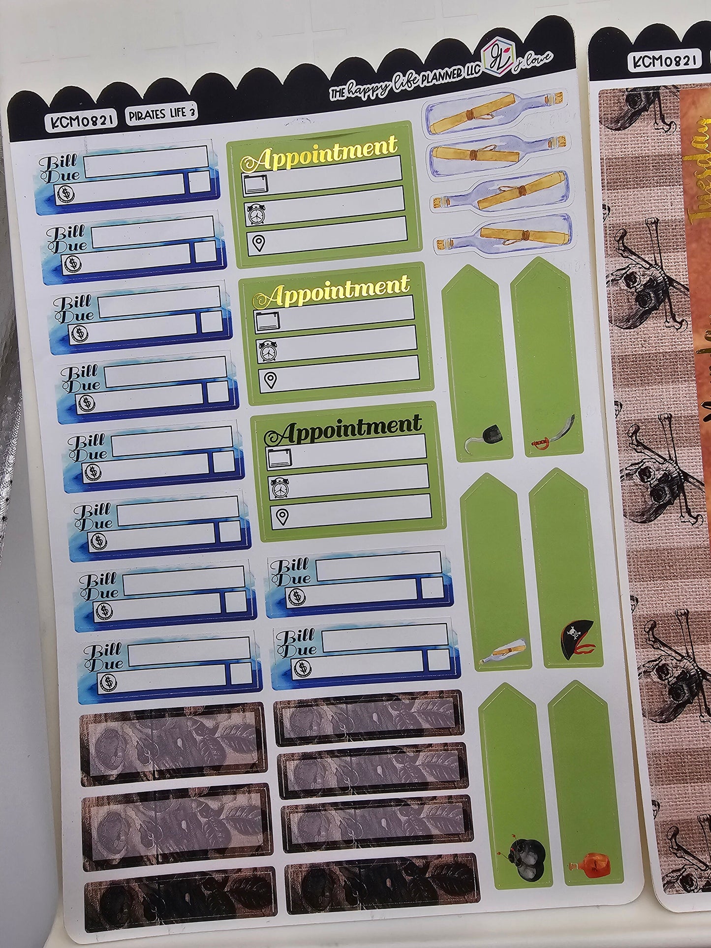 CLASSIC Monthly Planner Sticker Kit, Classic Monthly Happy Planner Sticker Kit, Planner stickers, sticker kit. READ Description!