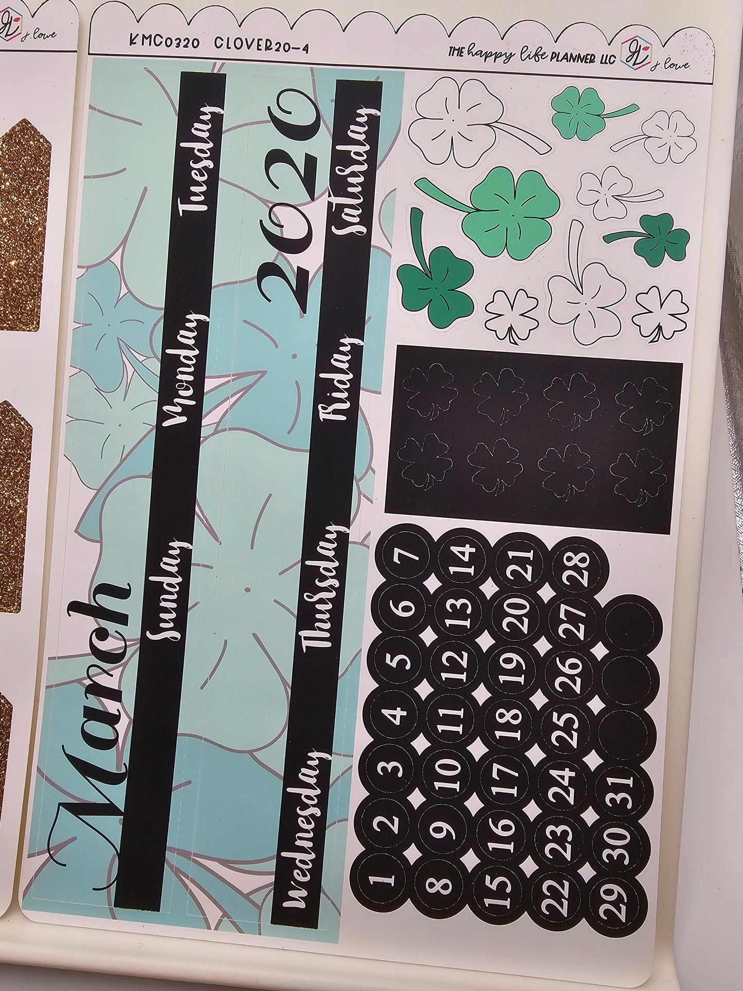 CLASSIC Monthly Planner Sticker Kit, Classic Monthly Happy Planner Sticker Kit, Planner stickers, sticker kit. READ Description!