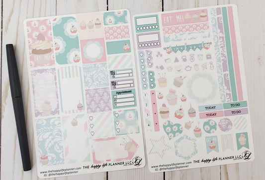 MINI Weekly Planner Sticker Kit, MINI Happy Planner Sticker Kit, Planner stickers, weekly stickers. Read Description!