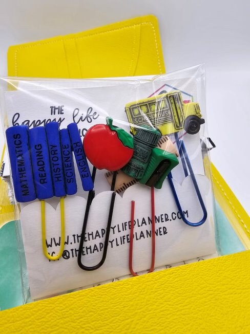 Planner paperclip, Bookmark