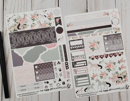 MINI Weekly Planner Sticker Kit, MINI Happy Planner Sticker Kit, Planner stickers, weekly stickers. Read Description!