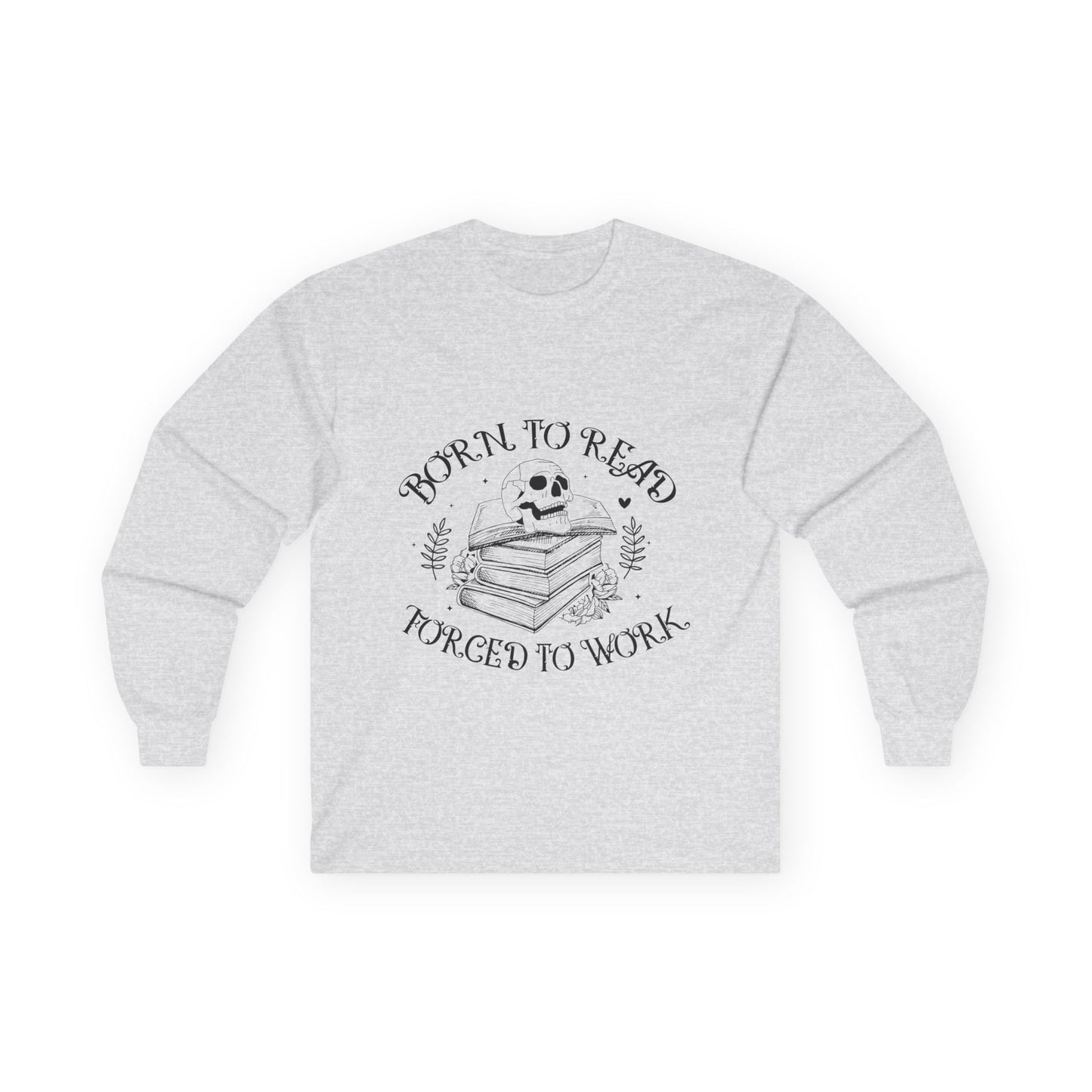 Literary Themed Long Sleeve Tee, Book Lover's Gift, Reading Shirt, Cozy Apparel, Perfect for Book Clubs, Gift for Readers