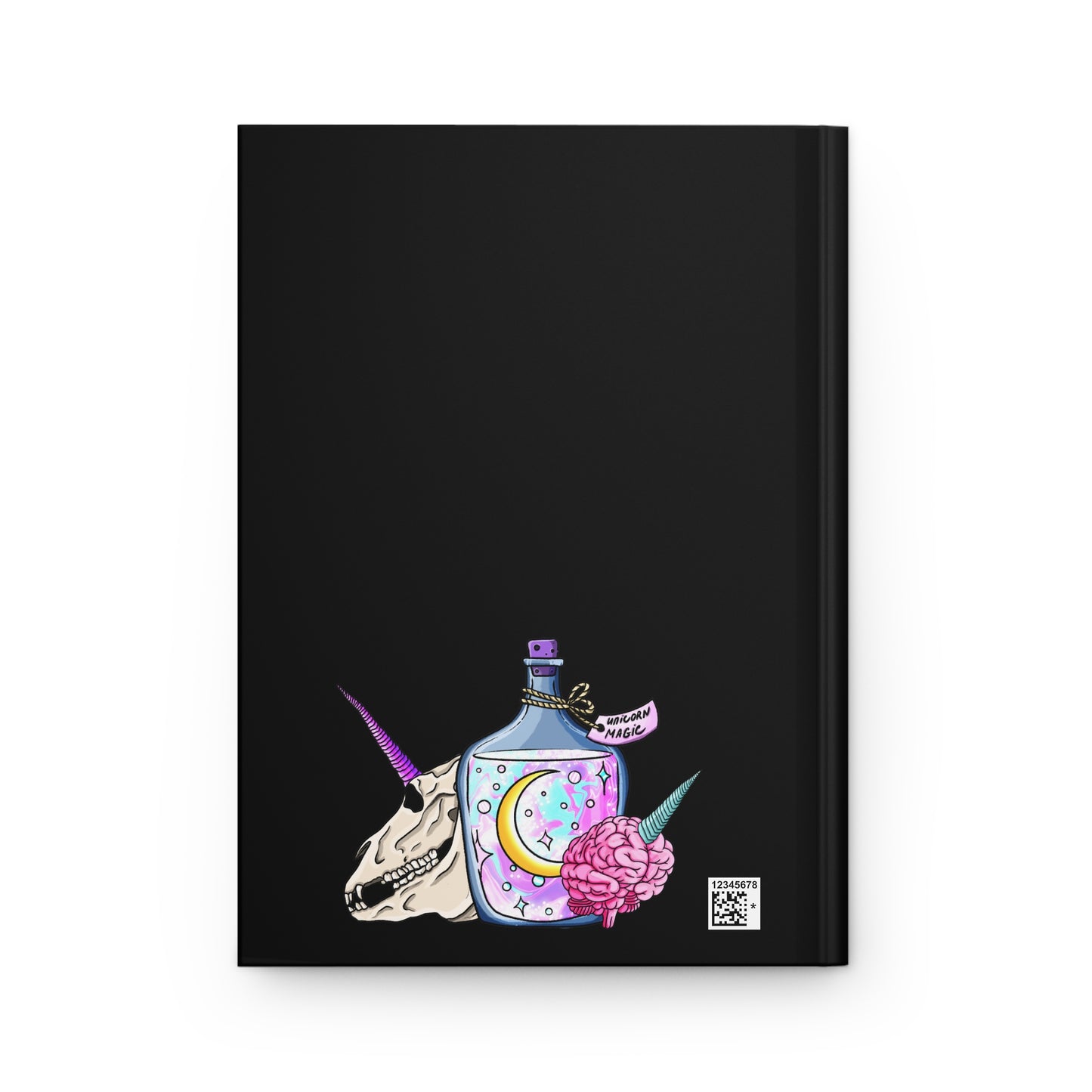 Dreamy Unicorn Hardcover Journal, Magical Notebook, Creative Writing Gift, Unicorn Lovers Journal, Brainstorm Planner
