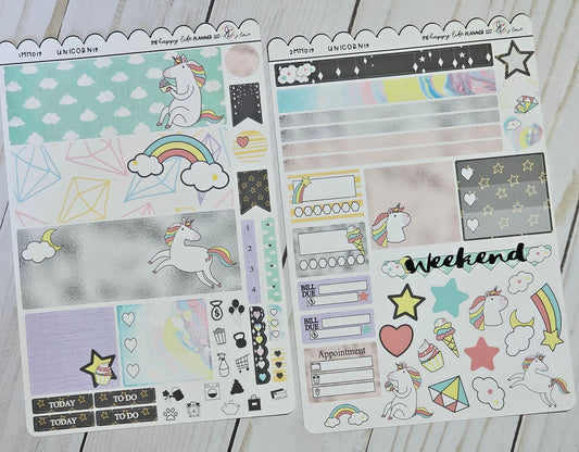 MINI Weekly Planner Sticker Kit, MINI Happy Planner Sticker Kit, Planner stickers, weekly stickers. Read Description!