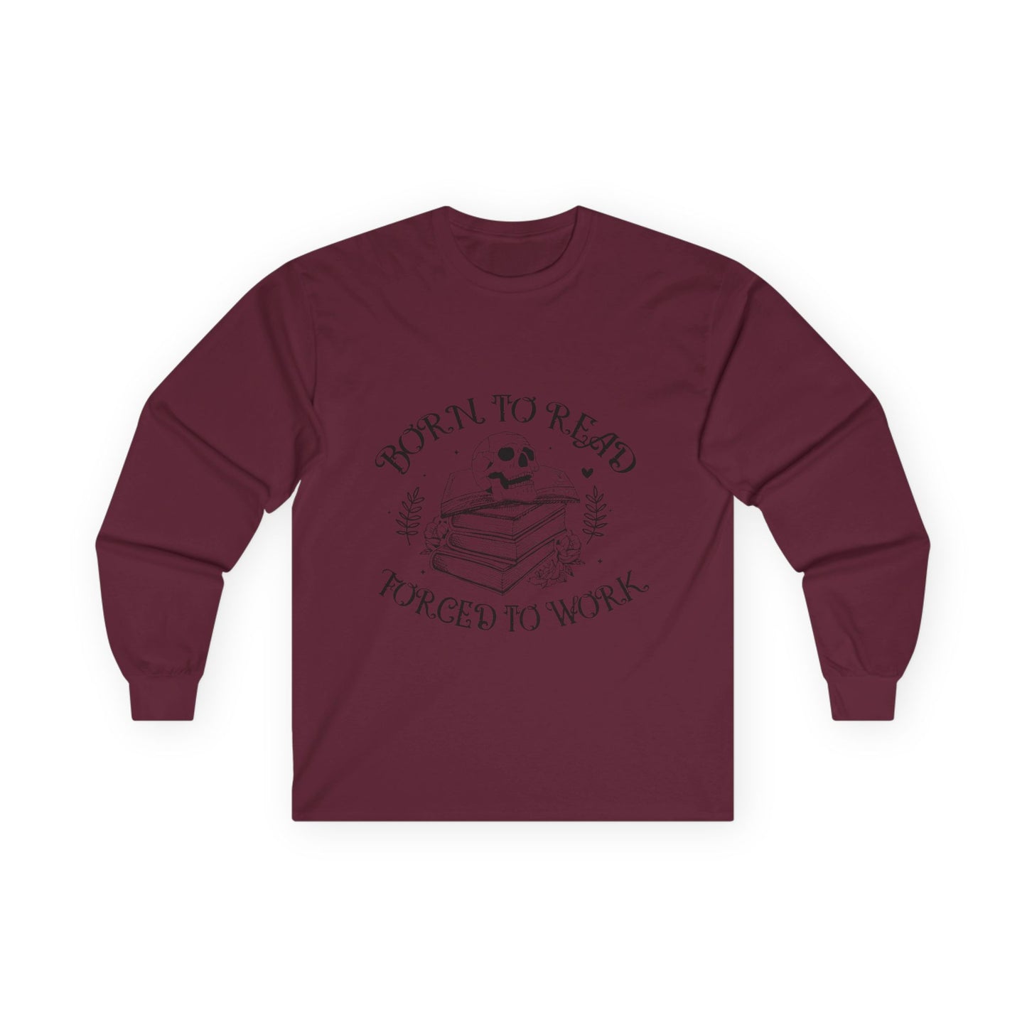 Literary Themed Long Sleeve Tee, Book Lover's Gift, Reading Shirt, Cozy Apparel, Perfect for Book Clubs, Gift for Readers