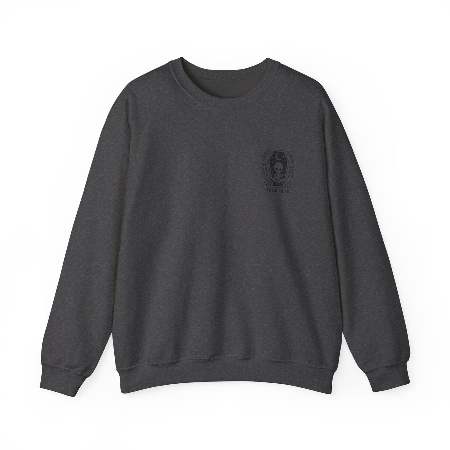 Dark Romance Reader Sweatshirt, Book Lover Gift, Cozy Reading Apparel, Spooky Aesthetic Crewneck, Fairy Tale Sweatshirt