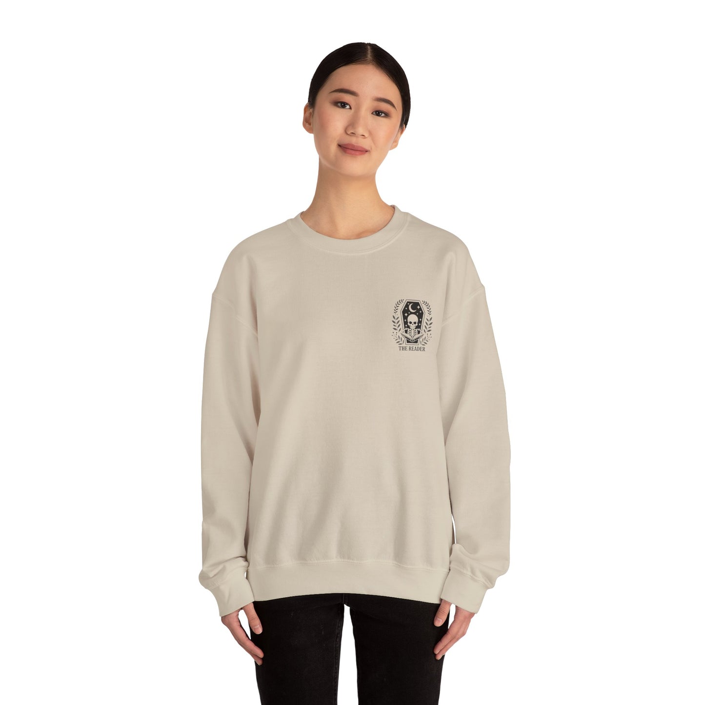 Dark Romance Reader Sweatshirt, Book Lover Gift, Cozy Reading Apparel, Spooky Aesthetic Crewneck, Fairy Tale Sweatshirt