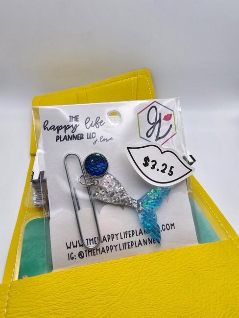 Planner paperclip, Bookmark