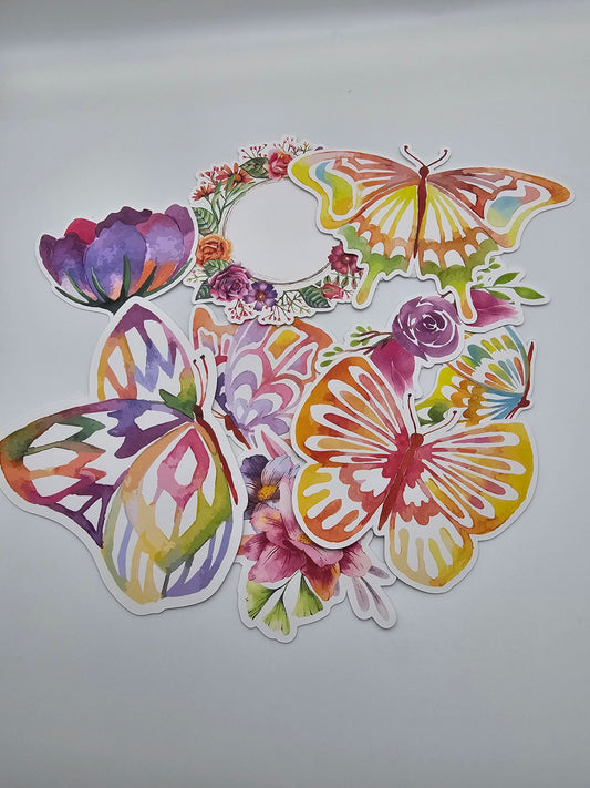 DIE CUTS, Die Cut, paper decor, note cards, bookmarks, School, Planner, Bookmarkers. Read Description!