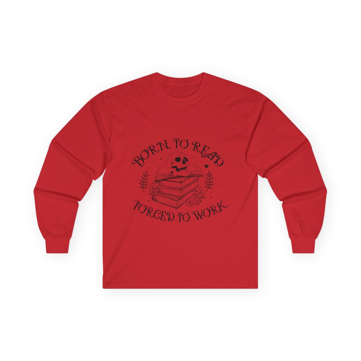 Literary Themed Long Sleeve Tee, Book Lover's Gift, Reading Shirt, Cozy Apparel, Perfect for Book Clubs, Gift for Readers