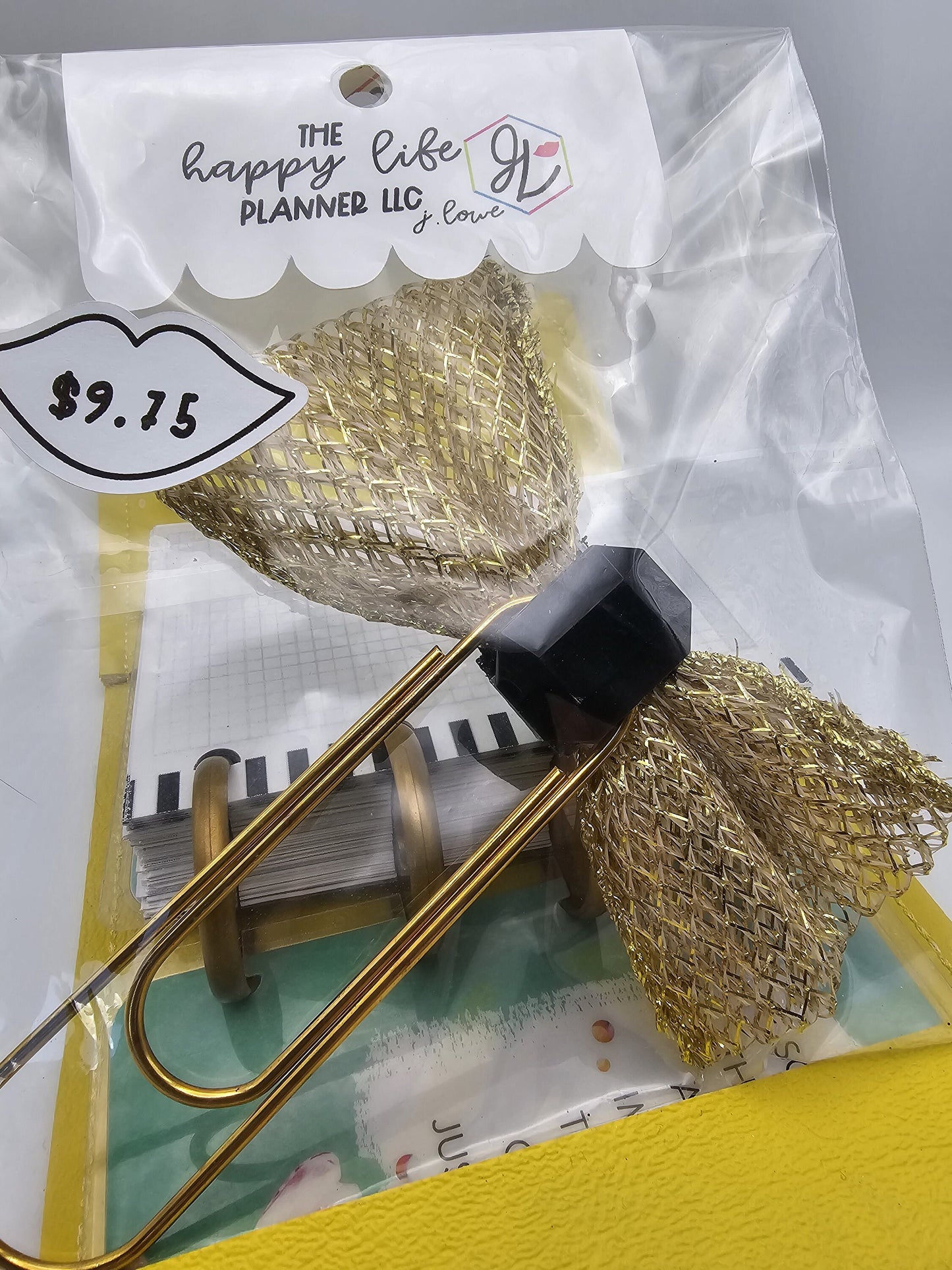 Planner paperclip, Bookmark