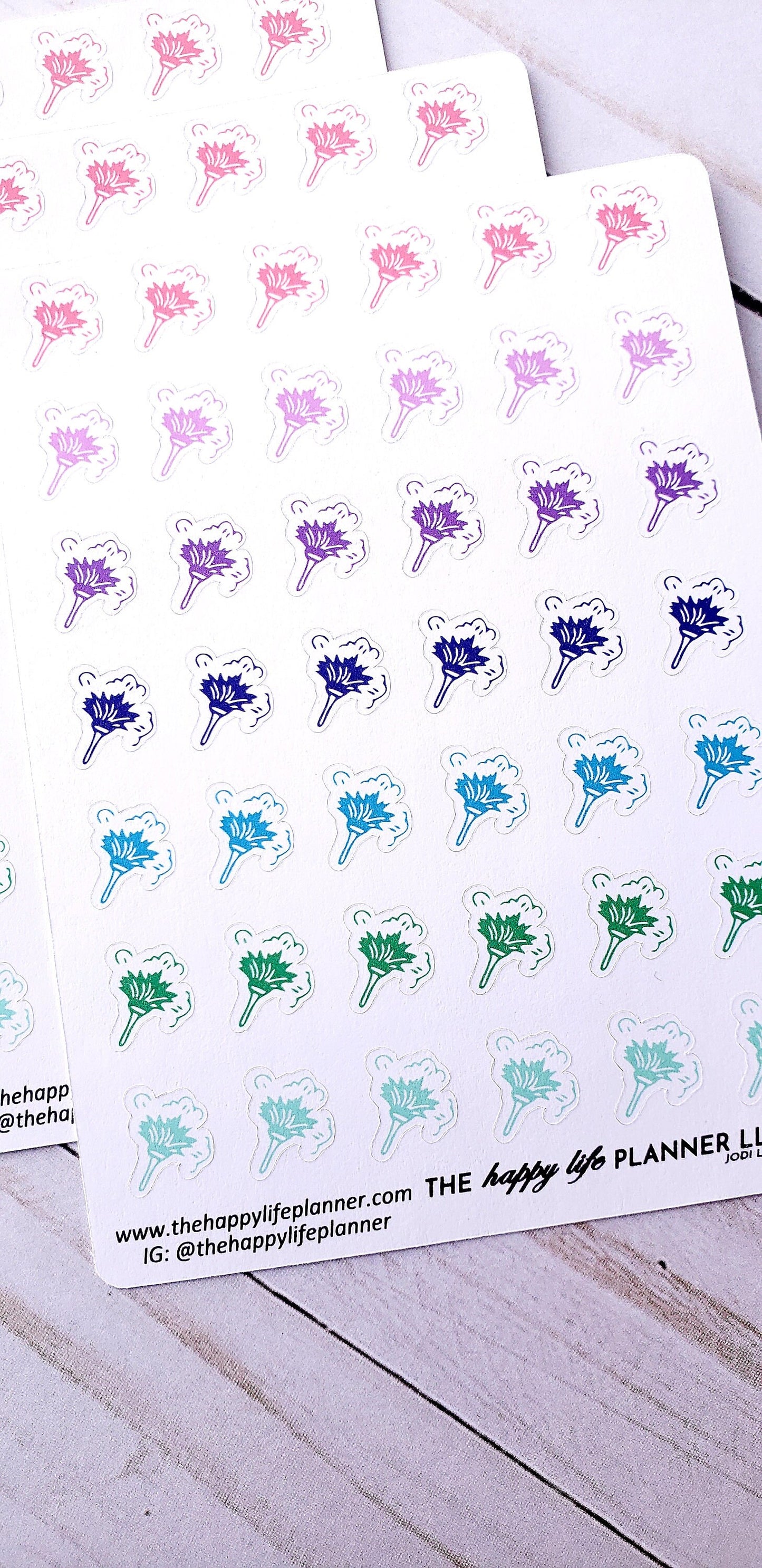 Dusting planner stickers, dust stickers, planner stickers, functional stickers