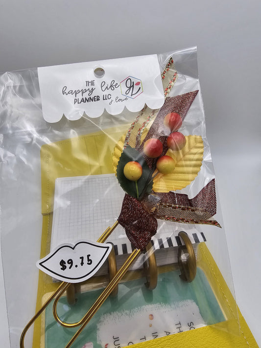 Planner paperclip, Bookmark