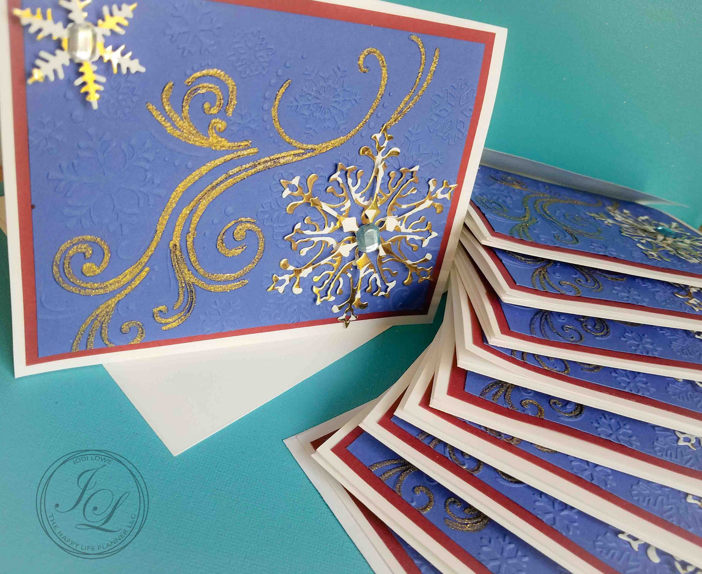 Snowflake Holiday Greeting Cards