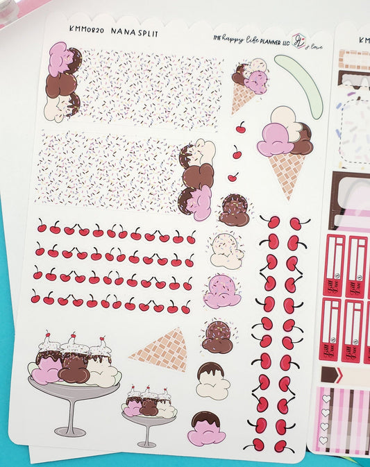 MINI Monthly Planner Sticker Kit, MINI Happy Planner Sticker Kit, Planner stickers, monthly sticker kit, monthly kit. Read Description!