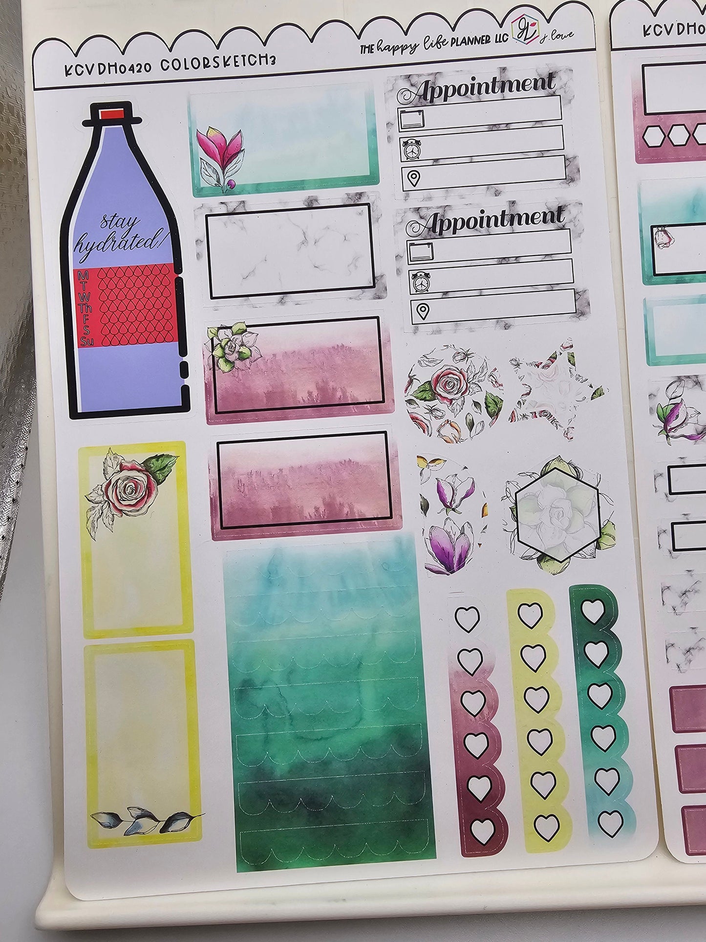 CLASSIC Weekly Planner Sticker Kit, CLASSIC Happy Planner Sticker Kit, Planner stickers, weekly stickers. Read Description!