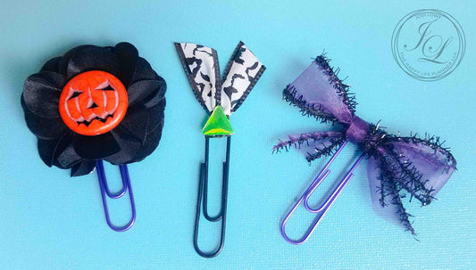 Halloween planner clips