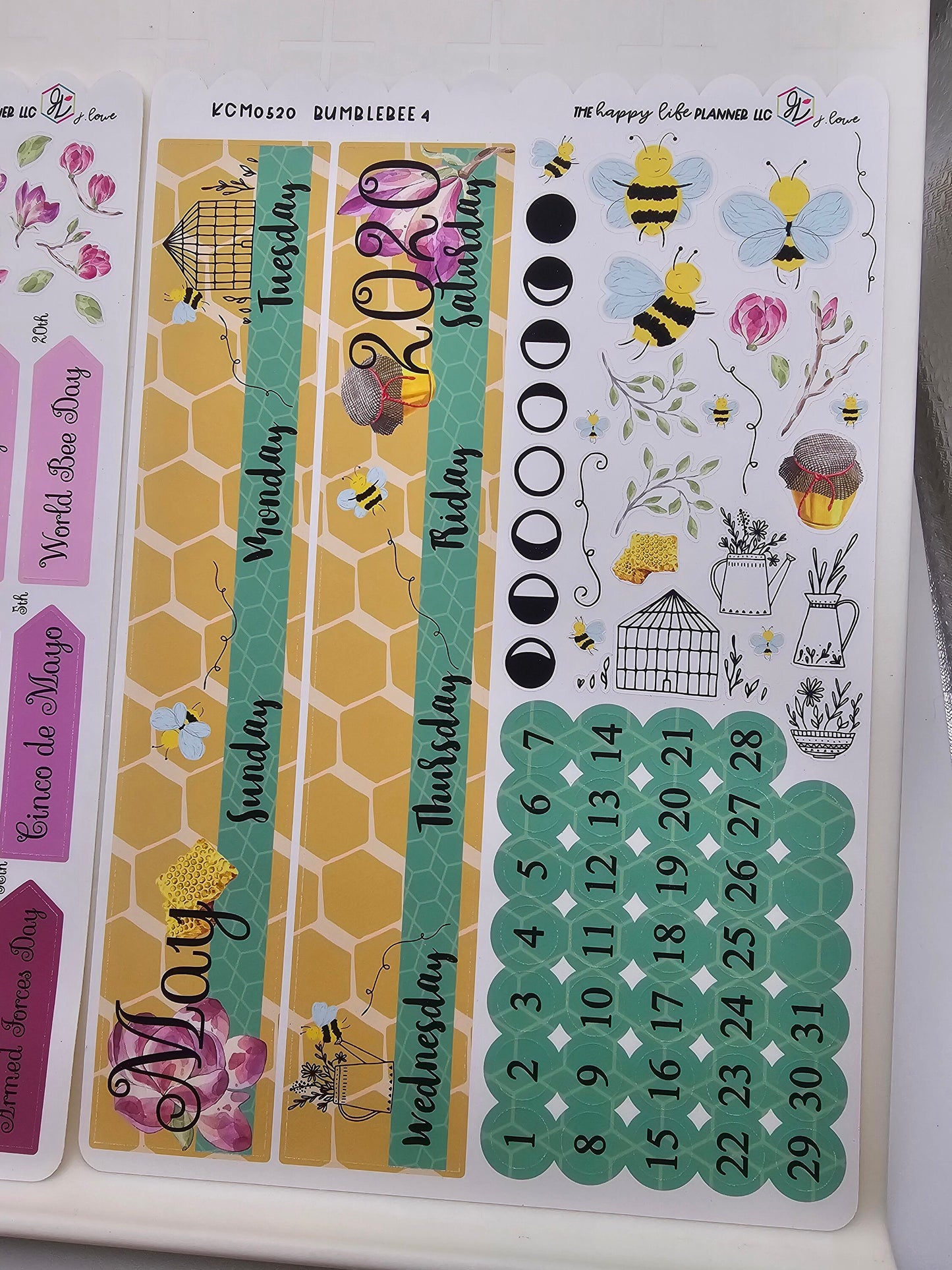 CLASSIC Monthly Planner Sticker Kit, Classic Monthly Happy Planner Sticker Kit, Planner stickers, sticker kit. READ Description!