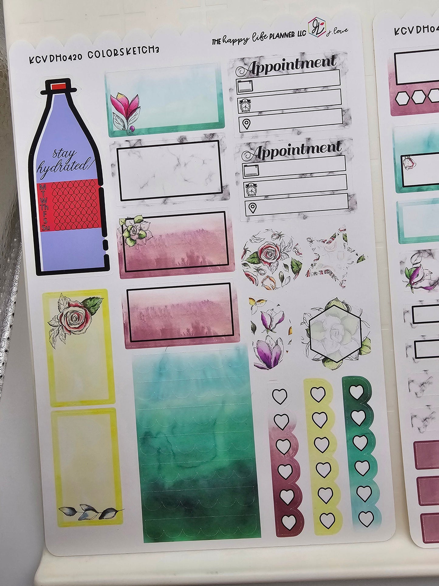 CLASSIC Weekly Planner Sticker Kit, CLASSIC Happy Planner Sticker Kit, Planner stickers, weekly stickers. Read Description!