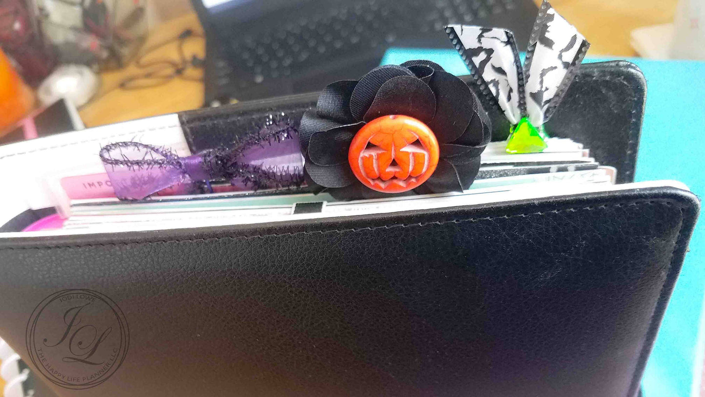 Halloween planner clips